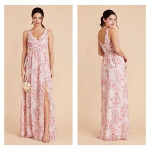 Birdy Grey Laurie Dress in Pink Falling Petals Size L